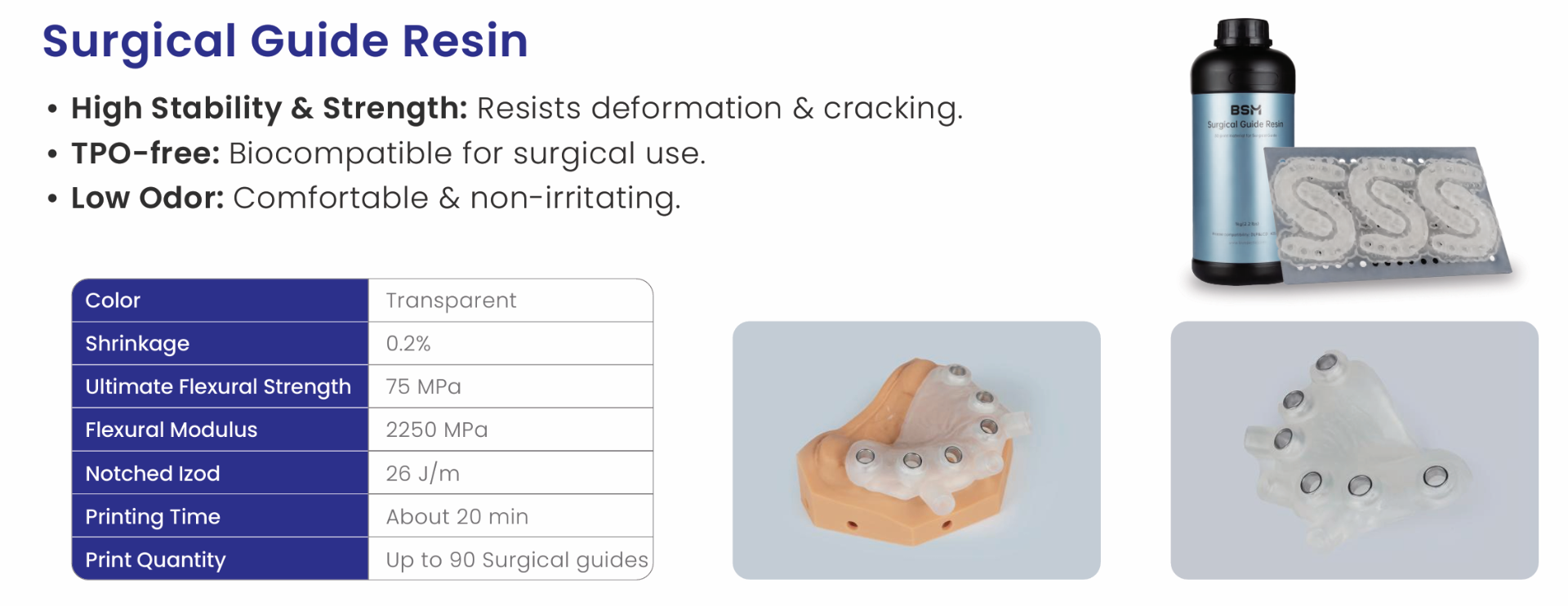 Surgical Guide Resin