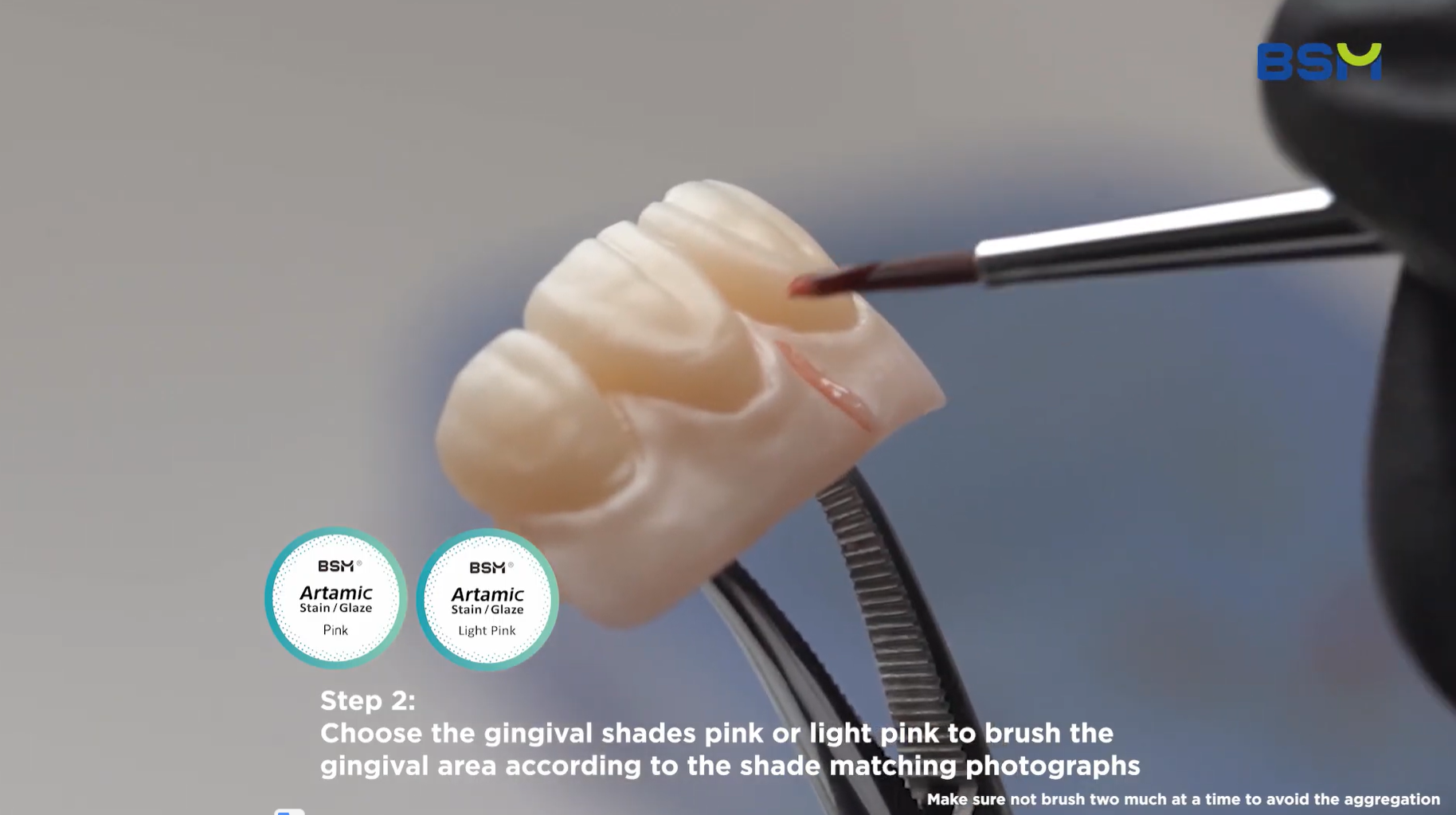 BSM-Artamic-Gingival --- Basic Gingival Staining Instruction Video