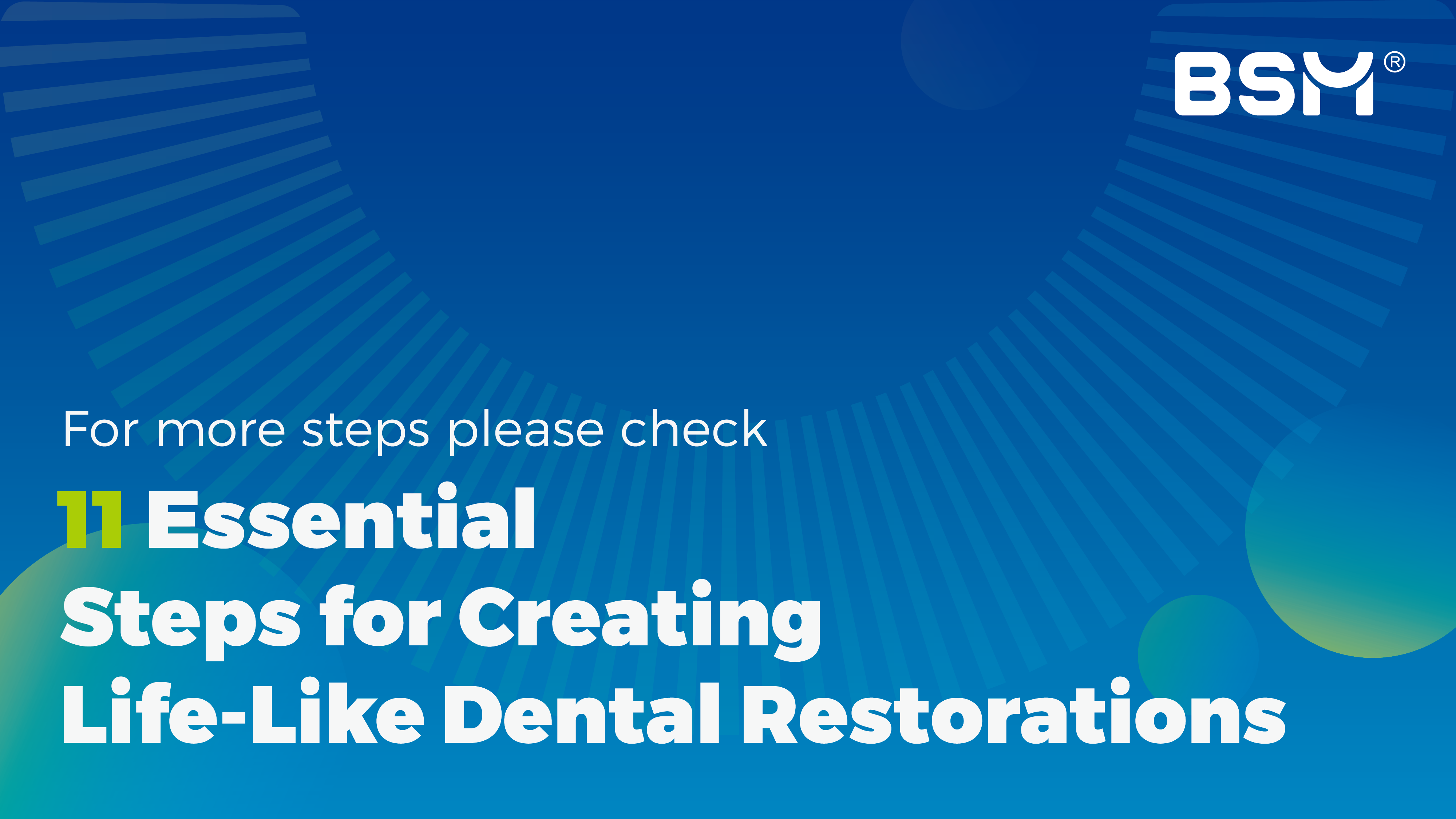 tips for dental restorations
